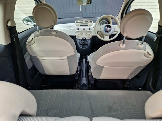 Fiat 500 Hatchback White #27
