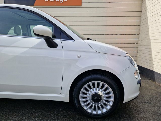 Fiat 500 Hatchback White #17