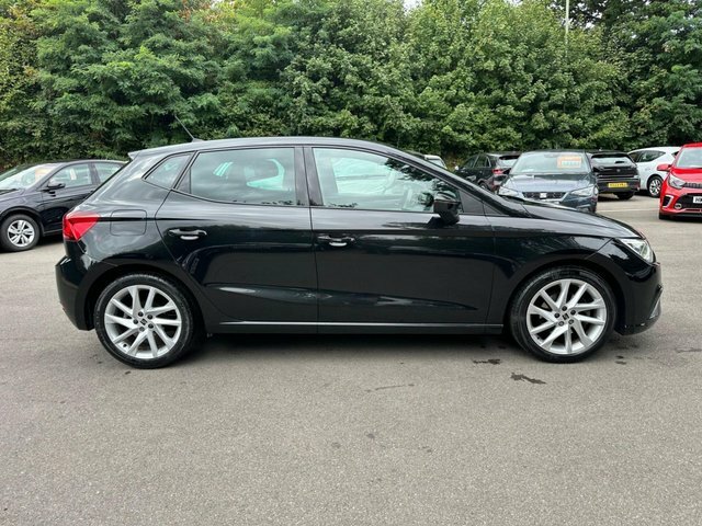 Seat Ibiza 1.0 Tsi Fr Hatchback Dsg Euro 6 Ss Black #4