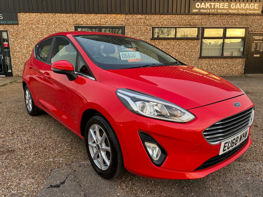 Ford Fiesta 1.1 Ti-vct Zetec Hatchback Euro Red