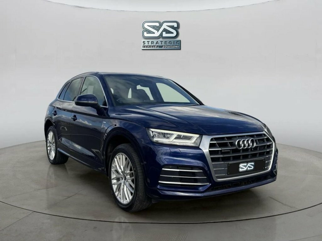 Audi Q5 2L S Line KV67YVW Blue #3