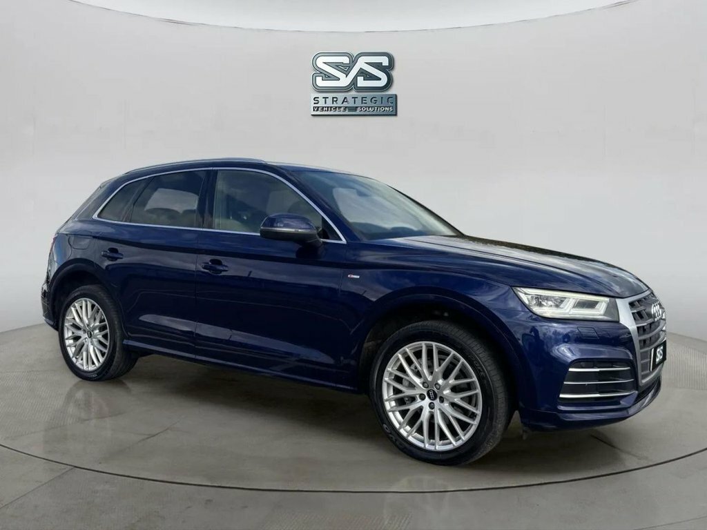 Audi Q5 2L S Line KV67YVW Blue #4