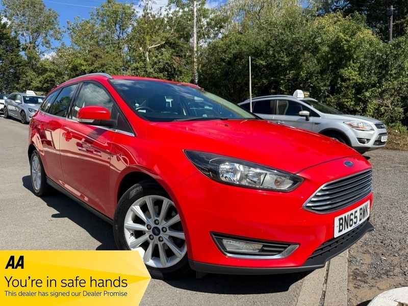 Ford Focus Titanium Tdci Red #2