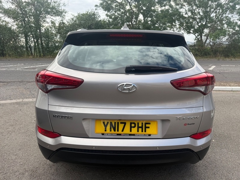 Hyundai Tucson Suv Blue #7