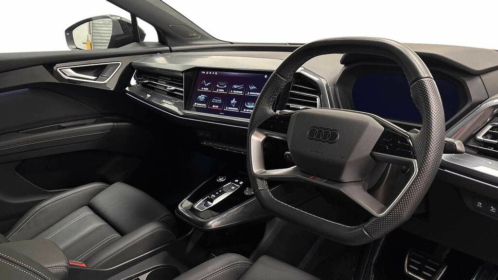 Audi Q4 E Tron Black Edition 45 Quattro 210,00 Kw NJ24HTA Blue #6
