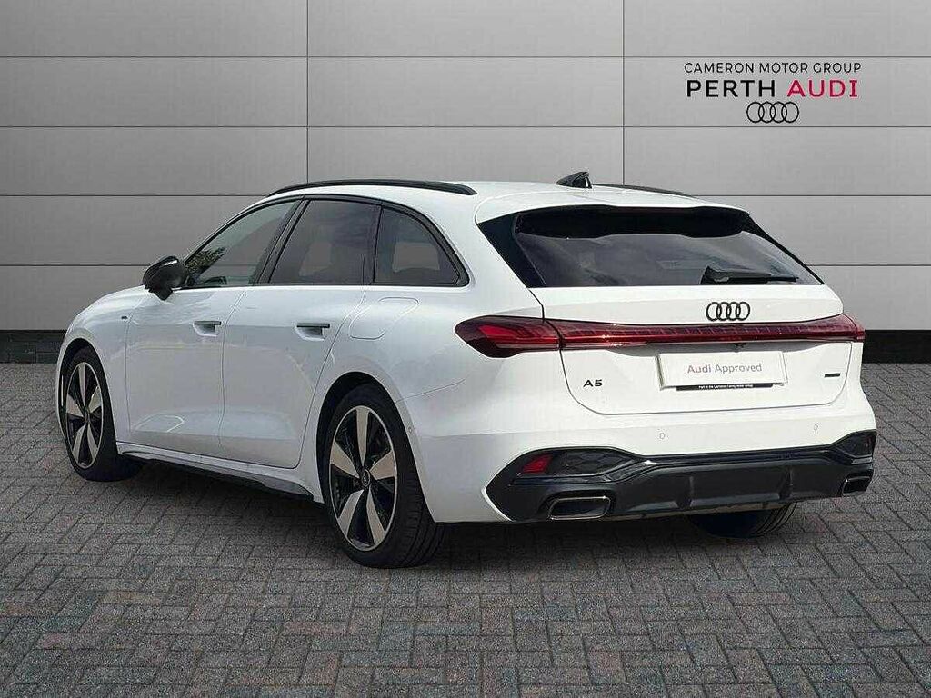 Audi A5 Black Edition E-hybrid Quattro 299 Ps S Tronic ST26DFK White #3