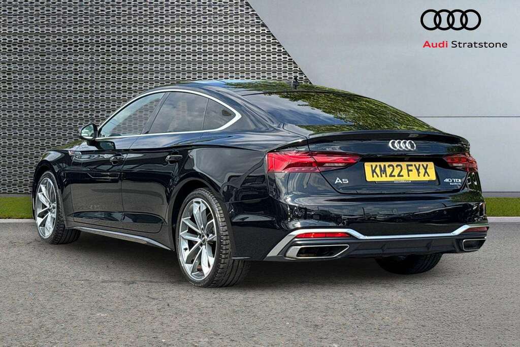 Audi A5 40 Tdi 204 Quattro S Line S Tronic 2022 Black #3