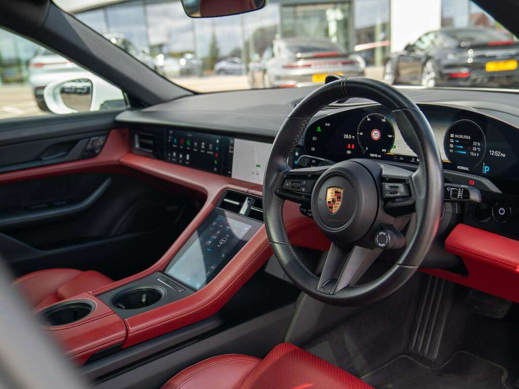 Porsche Taycan 4S 93Kwh 2020 WX70XWW White #3