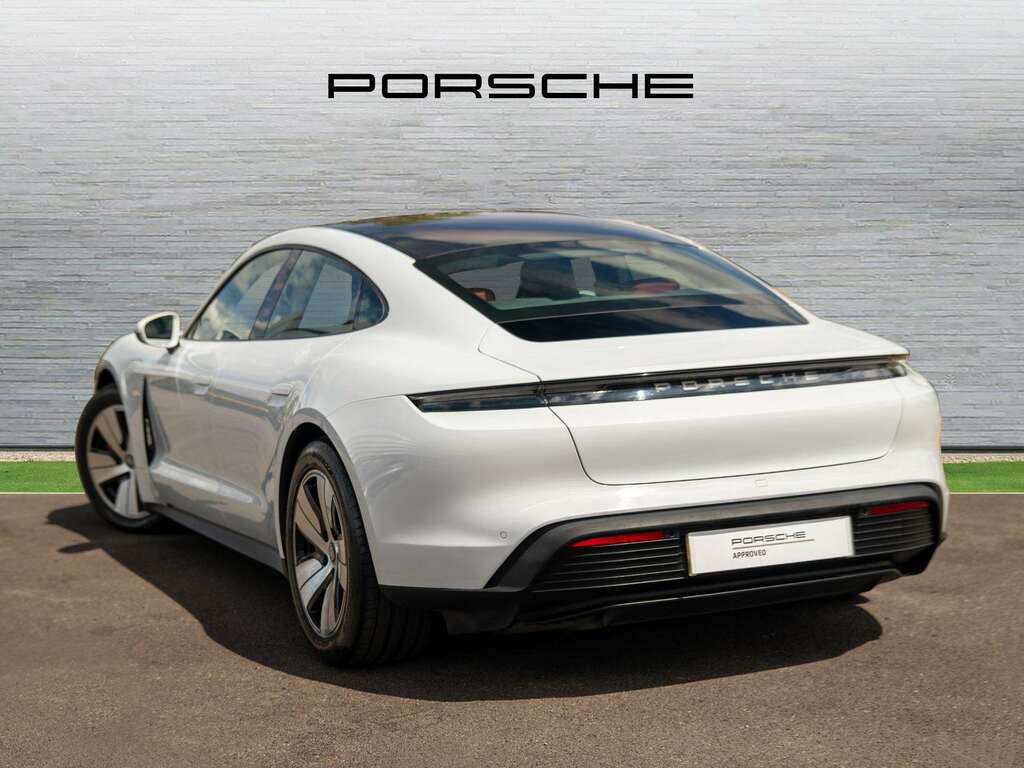 Porsche Taycan 4S 93Kwh 2020 WX70XWW White #2
