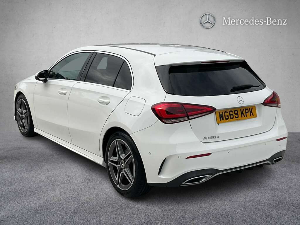 Mercedes-Benz A Class A180d Amg Line Executive 2019 White #6