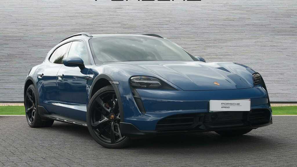 Porsche Taycan Turbo Cross Turism 2023 Blue