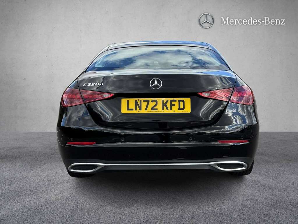 Mercedes-Benz C Class C220d Sport 9G-tronic 2022 Black #6