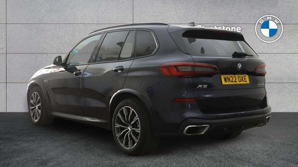 BMW X5 Xdrive45e M Sport 2022 WN22OXE Black #3