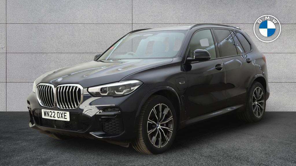 BMW X5 Xdrive45e M Sport 2022 WN22OXE Black #2