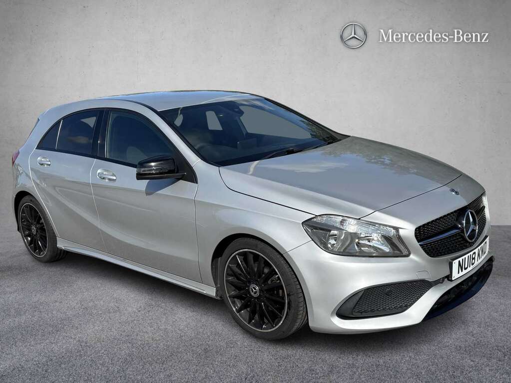 Mercedes-Benz A Class A200 Amg Line 2018 NU18KND Silver