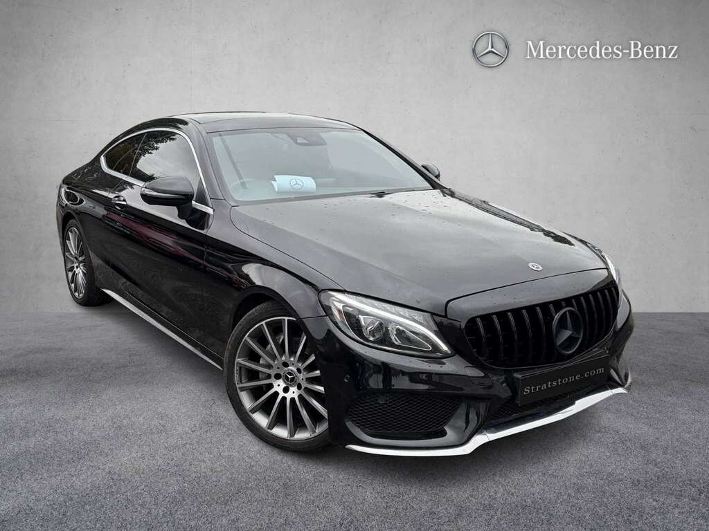 Mercedes-Benz C Class C220d Amg Line Premium Plus 2018 RO18WOU Black