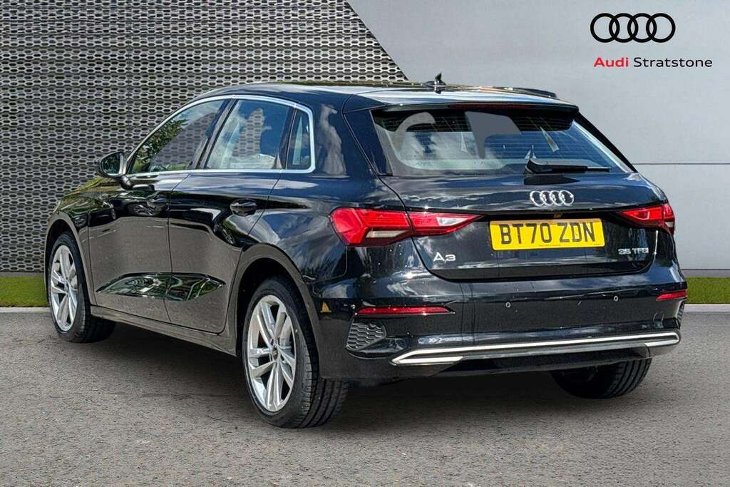 Audi A3 35 Tfsi Sport 2020 BT70ZDN Black #2