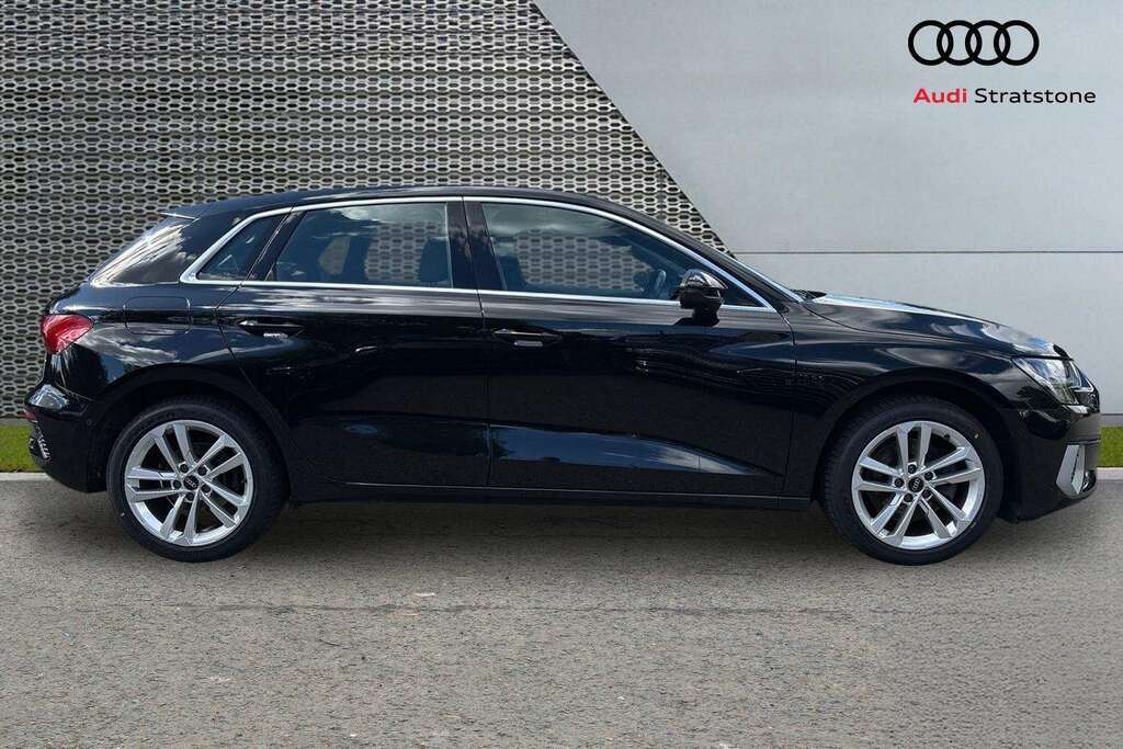 Audi A3 35 Tfsi Sport 2020 BT70ZDN Black #3