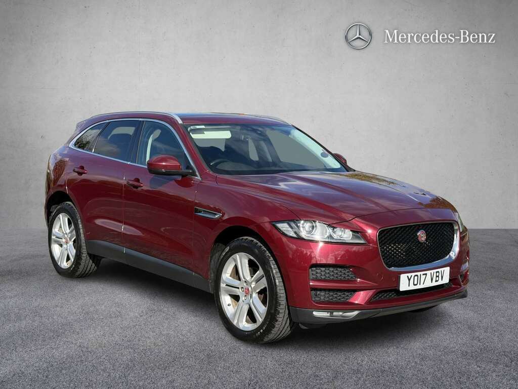 Jaguar F-Pace 2.0D Portfolio Awd 2017 Red