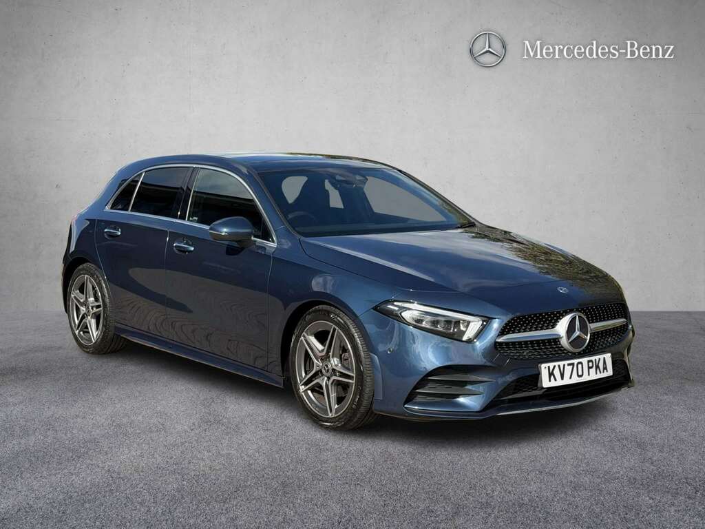 Mercedes-Benz A Class A180d Amg Line Premium Plus 2020 KV70PKA Blue
