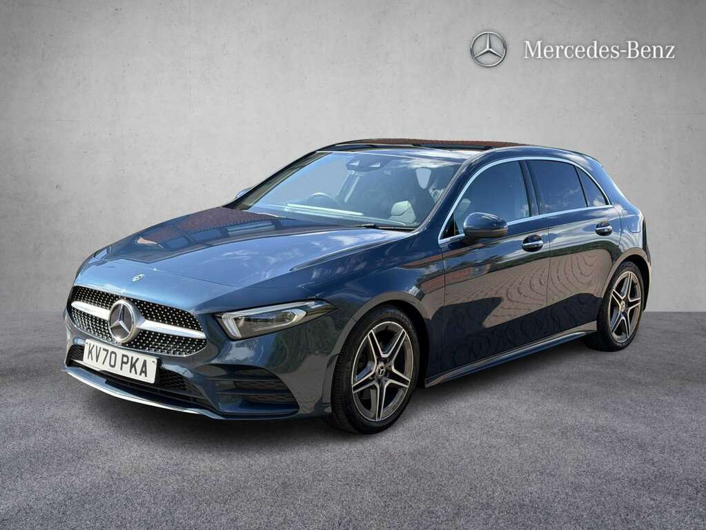 Mercedes-Benz A Class A180d Amg Line Premium Plus 2020 KV70PKA Blue #6