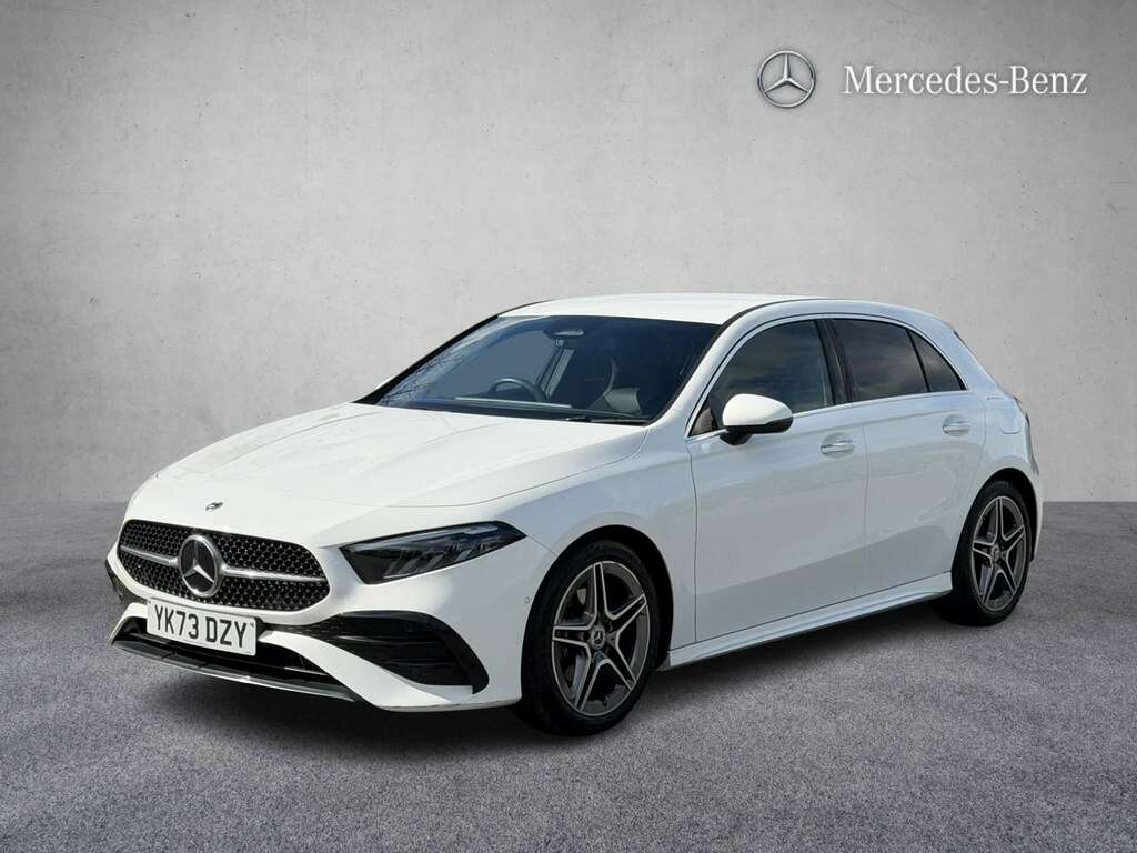 Mercedes-Benz A Class A180 Amg Line Executive 2023 YK73DZY White #6