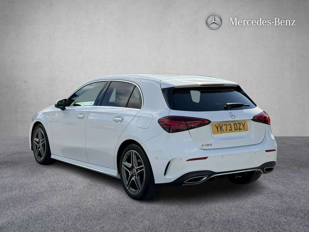 Mercedes-Benz A Class A180 Amg Line Executive 2023 YK73DZY White #2