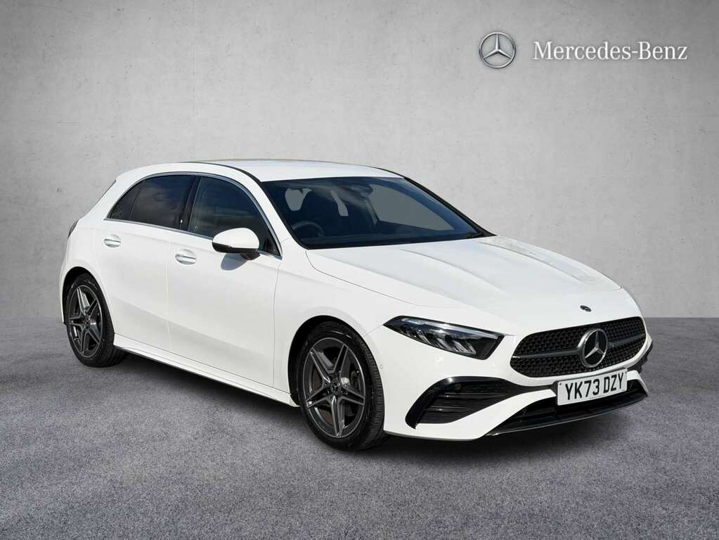 Mercedes-Benz A Class A180 Amg Line Executive 2023 YK73DZY White