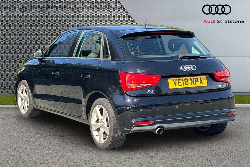 Audi A1 1.0 Tfsi Sport Nav 2018 Black #3