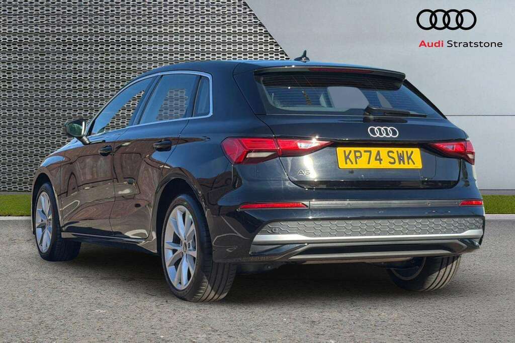 Audi A3 35 Tfsi Sport 2024 KP74SWK Black #3