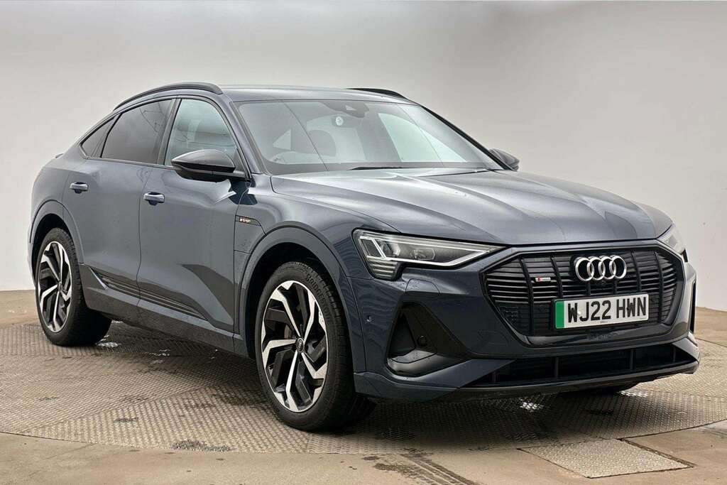 Audi E-tron 230Kw 50 Quattro 71Kwh Black Edition 2022 Blue