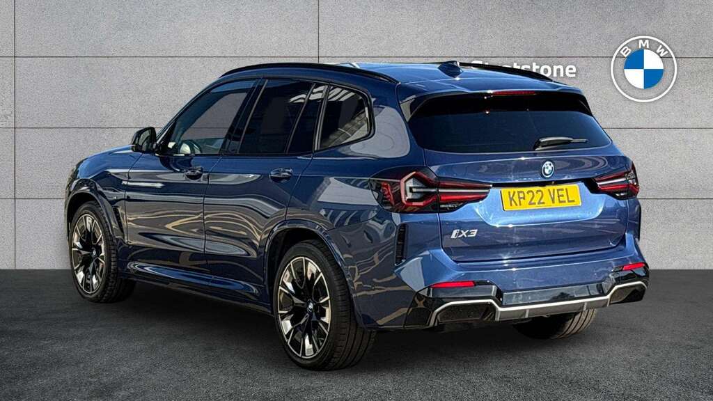 BMW iX3 210Kw M Sport Pro 80Kwh 2022 Blue #2