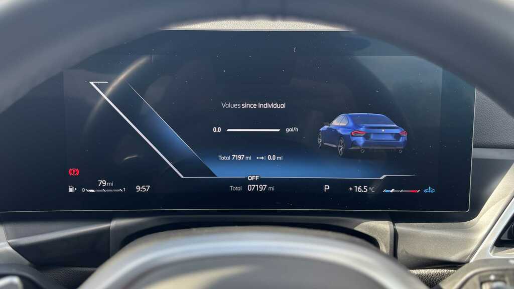 BMW 2 Series Coupe Blue #8