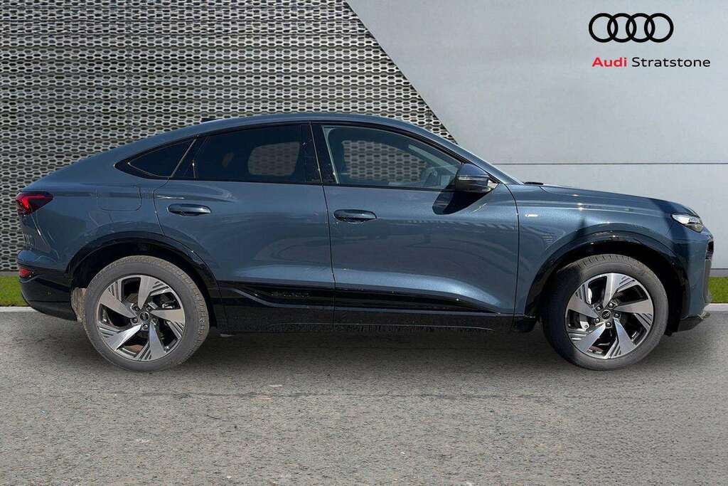 Audi Q6 E-Tron 185Kw 83Kwh Sport 2025 Blue #4