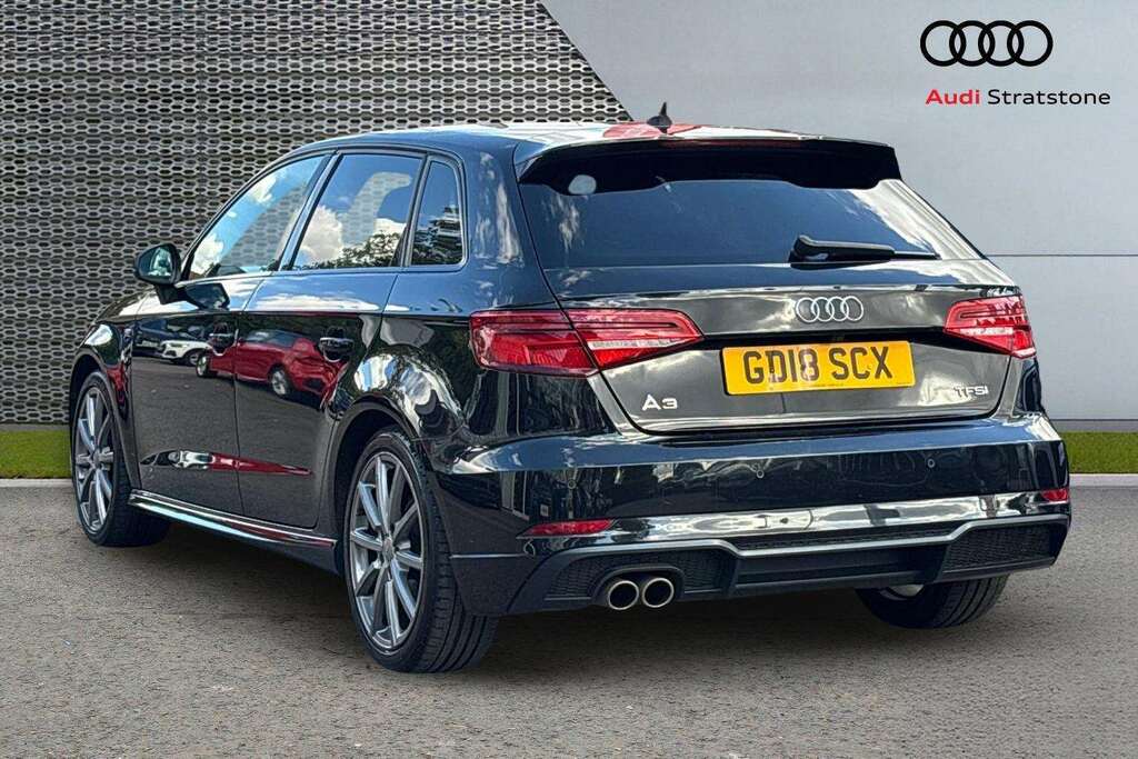 Audi A3 35 Tfsi Black Edition S Tronic Tech Pack 201 GD18SCX Black #3