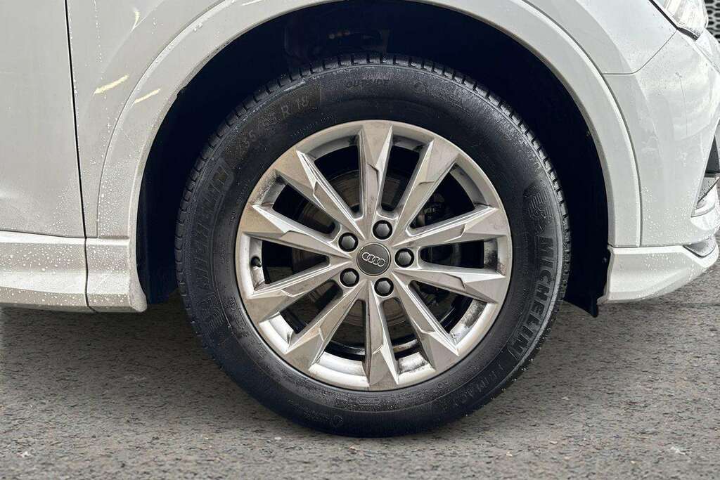 Audi Q3 35 Tfsi Sport 2019 KM19SRT White #5