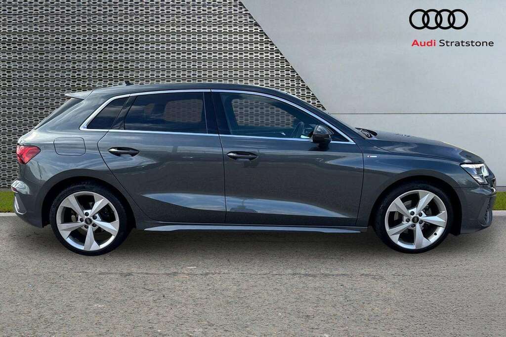 Audi A3 30 Tfsi S Line 2023 BD23RZS Grey #4