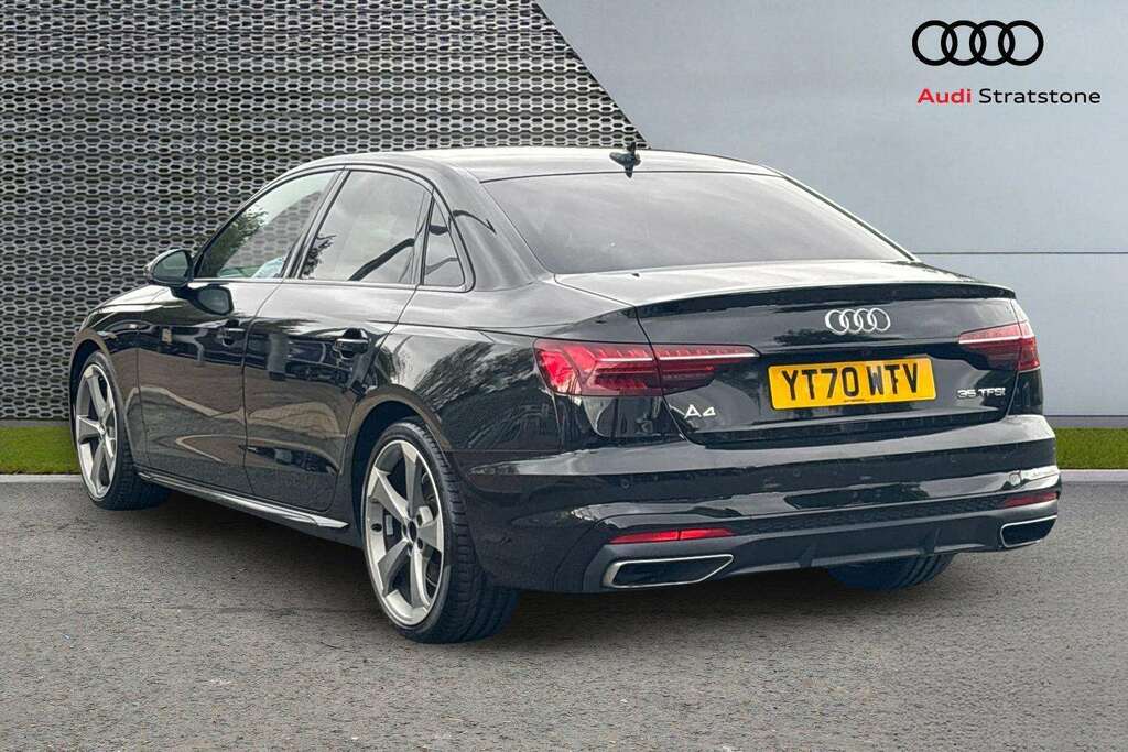 Audi A4 35 Tfsi Black Edition S Tronic 2020 YT70WTV Black #3