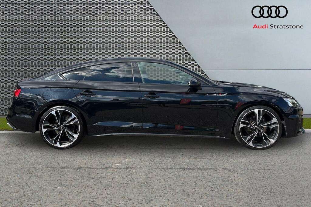 Audi A5 40 Tfsi Edition 1 S Tronic 2021 AJ21TVN Black #4