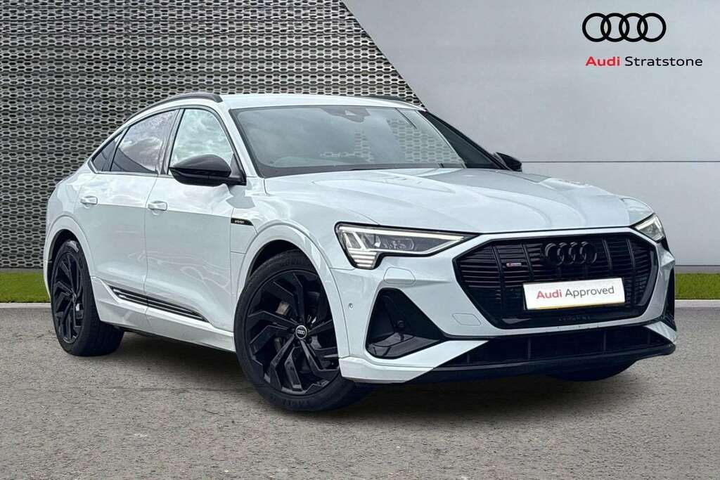 Audi E-tron 300Kw 55 Quattro 95Kwh Black Edition 2022 White