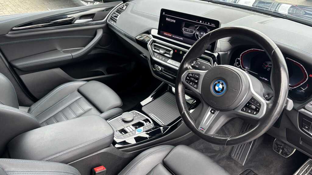 BMW iX3 210Kw M Sport 80Kwh 2023 Blue #4