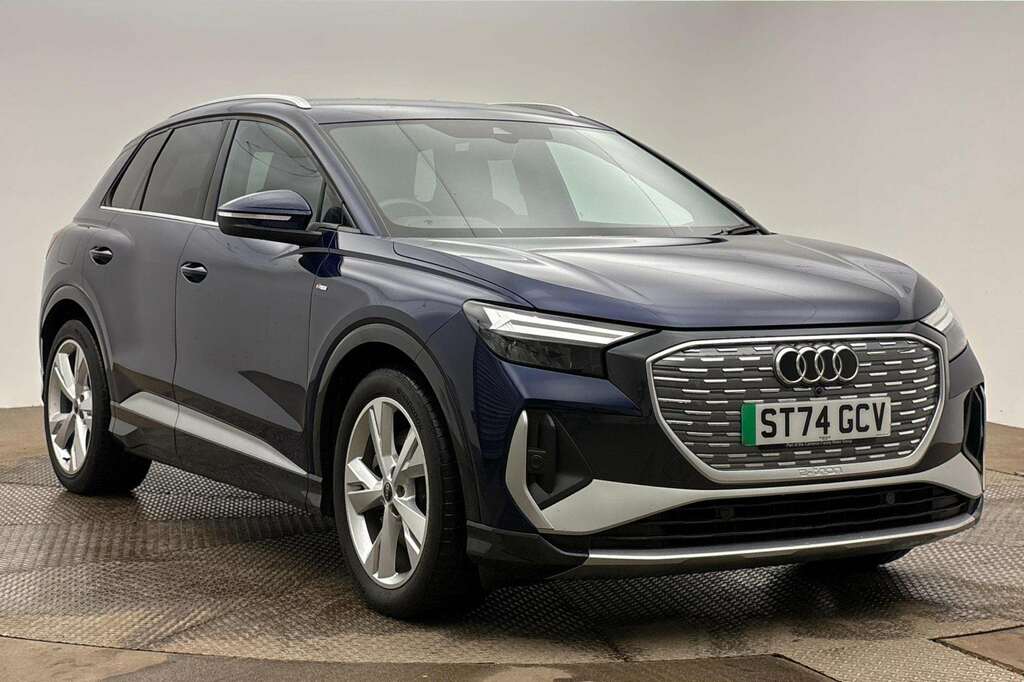 Audi Q4 E Tron 210Kw 45 82Kwh S Line Leather 2024 Blue