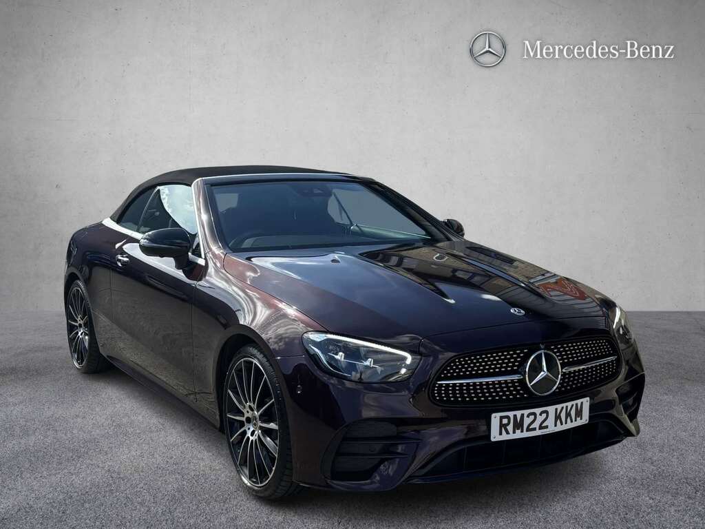 Mercedes-Benz E Class E220d Amg Line Night Ed Premium 9G-tronic 202 Red