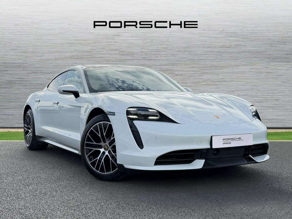 Porsche Taycan Turbo 2022 White