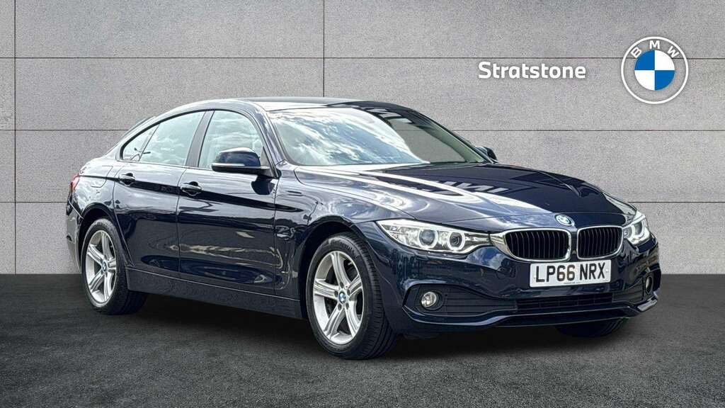 BMW 4 Series 420D 190 Xdrive Se Business Media 201 Blue