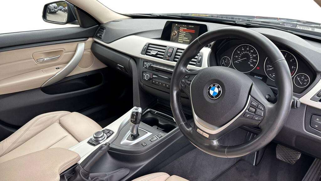 BMW 4 Series Hatchback Black #7