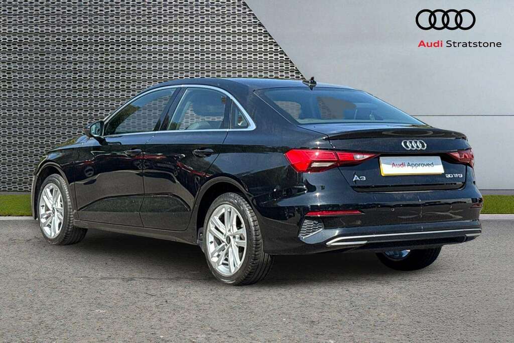 Audi A3 30 Tfsi Sport 2022 BT72RMY Black #3