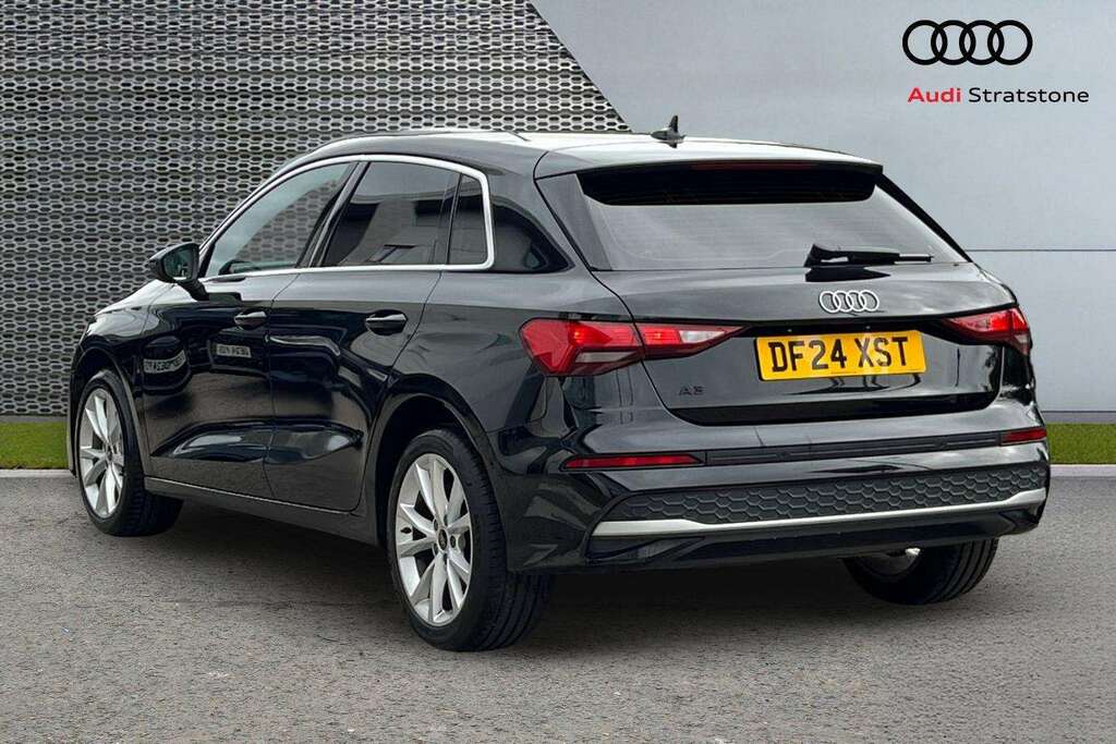 Audi A3 30 Tfsi Sport 2024 DF24XST Black #3