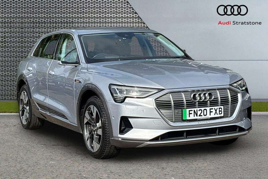 Audi E-tron 300Kw 55 Quattro 95Kwh 2020 Silver