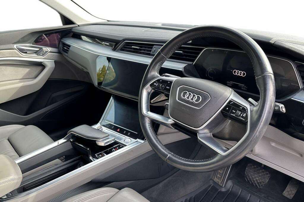 Audi E-tron 300Kw 55 Quattro 95Kwh 2020 Silver #6